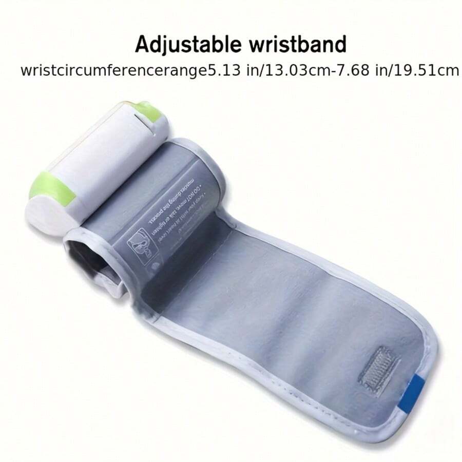 Digital Wrist Blood Pressure Monitor – LCD Screen, Voice