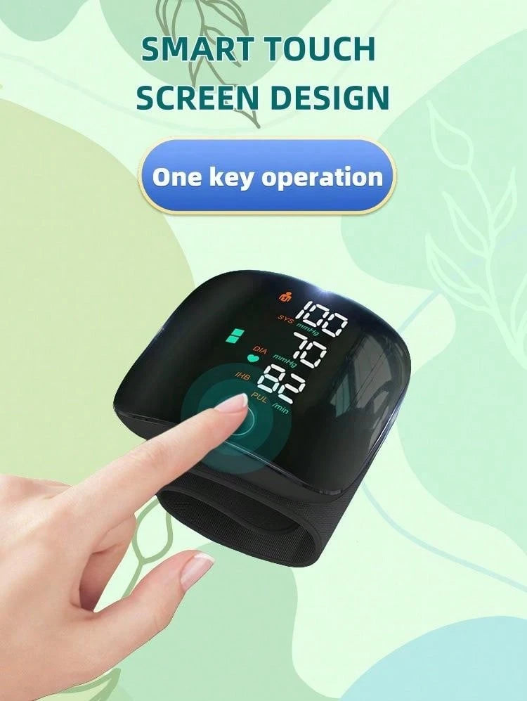 Professional Wrist BP Monitor – USB Rechargeable