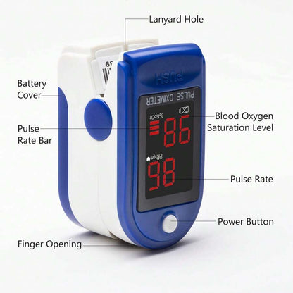 Pulse Oximeter – Portable SpO2 & O2 Monitor