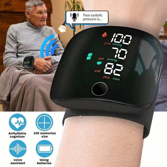 Professional Wrist BP Monitor – USB Rechargeable