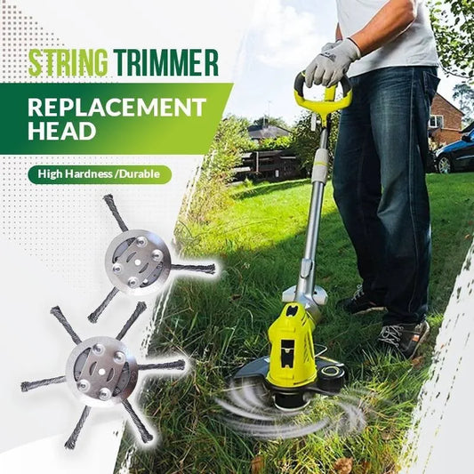 👨‍🌾6 inch Steel Wire Brush Cutter Trimmer Head🔥
