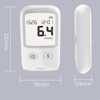 Glucose Monitor Kit – 25 Test Strips & 25 Lancets Included